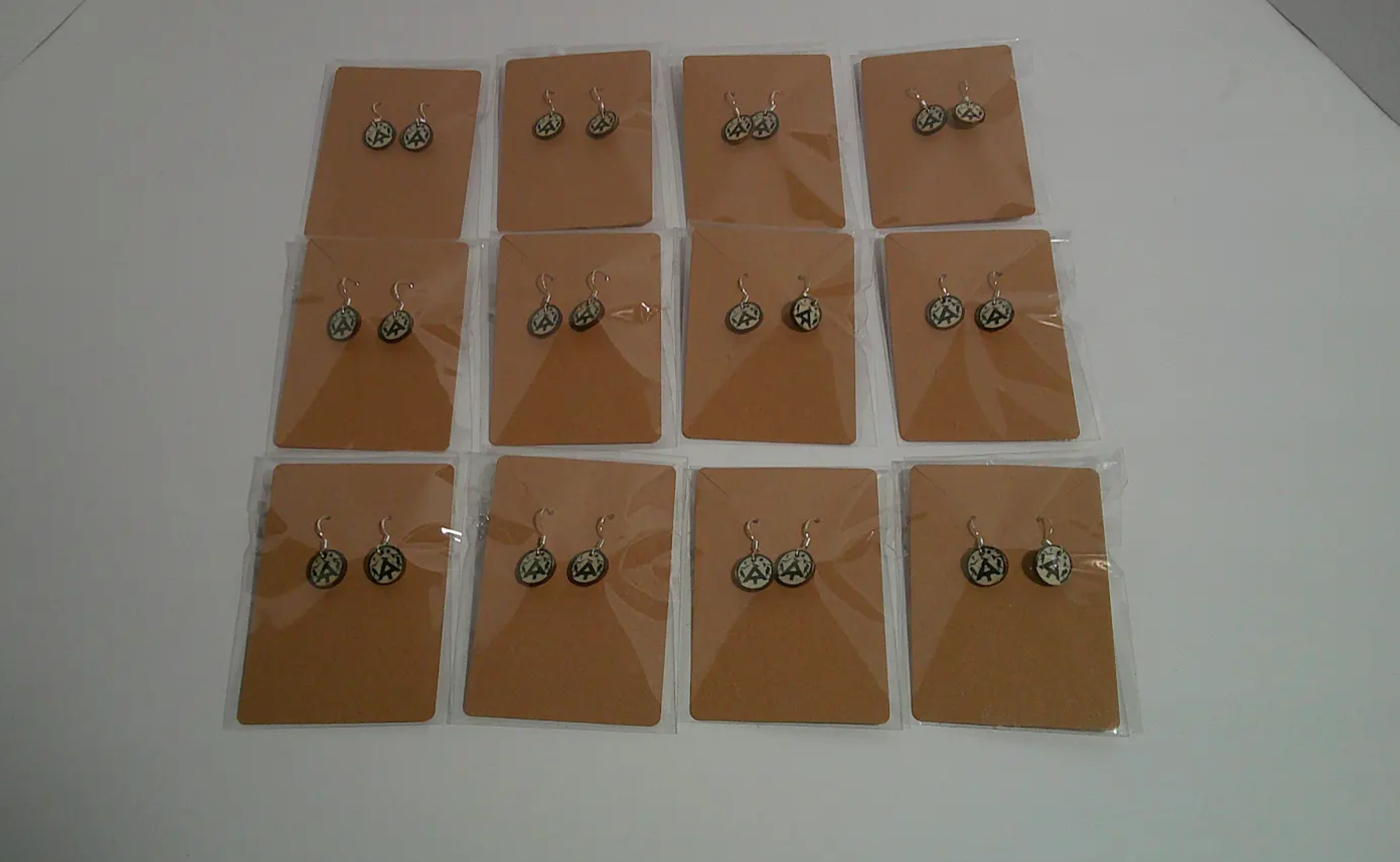 Appalachian Trail Silver Hook Earrings – Bulk Pack of 12